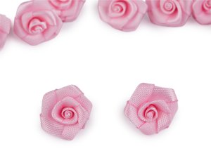 Saténová růže Ø15 mm