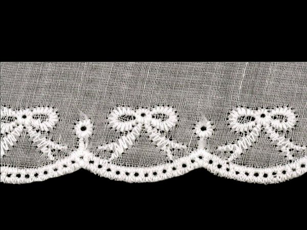 Bavlněná madeira - štykování šíře 35 mm