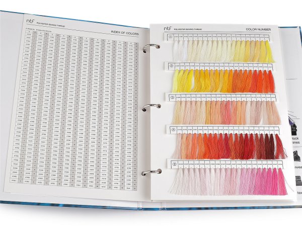 Barevnice na nitě návin 5000 yards  PES 40/2