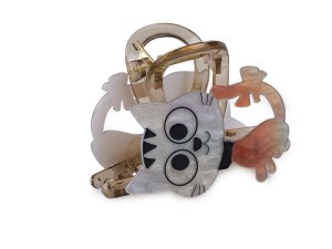 Skřipec do vlasů kočka