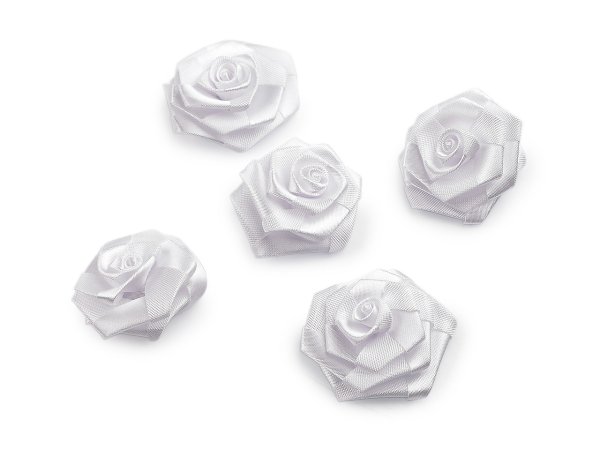 Saténová růže Ø40 mm