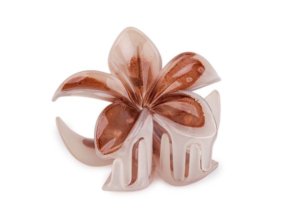 Skřipec do vlasů květ sada 2 ks