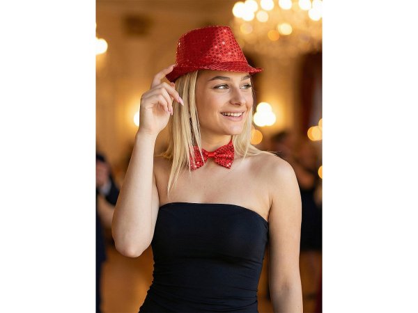 Párty motýlek s flitry