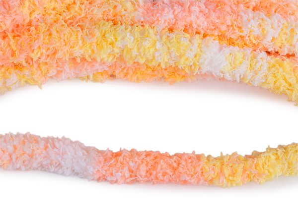 Jumbo mikroplyšové drátky na tvoření / výrobu zvířátek melír Ø20 mm délka 100 cm