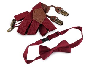 Dětská sada šle a motýlek