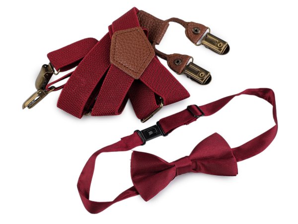 Dětská sada šle a motýlek