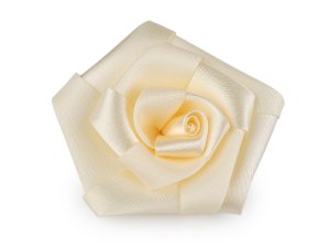 Saténová růže Ø70 mm