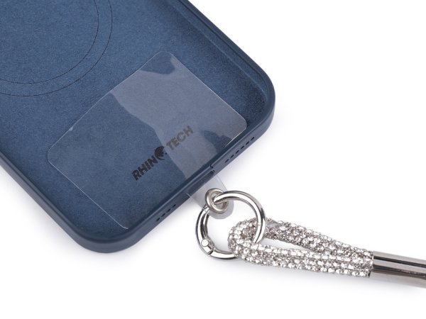 Kamínková šňůra na mobilní telefon s plastovou vložkou