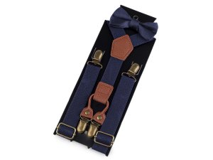 Dětská sada šle a motýlek