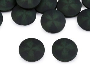 Knoflík kabátový, sakový - sametový efekt velikost 34", 40", 48"