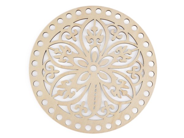 Víko na pletení / háčkování košíků Ø18 cm