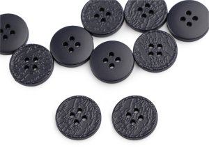 Knoflík kabátový, sakový velikost 28"; 36"; 40"