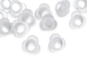 Knoflík květ perleťový velikost 22"