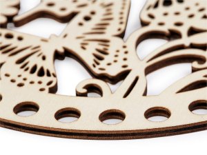 Víko na pletení / háčkování košíků Ø18 cm