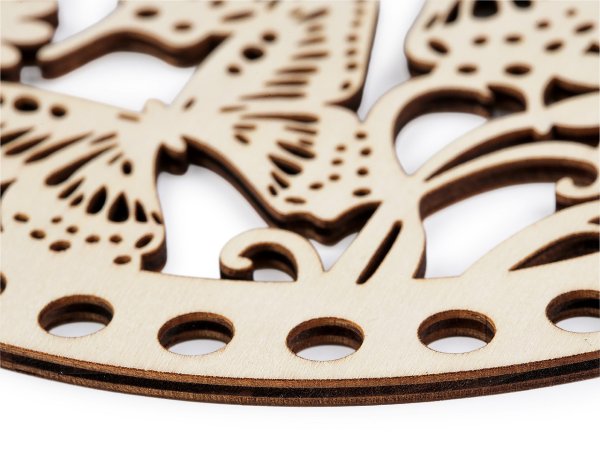 Víko na pletení / háčkování košíků Ø18 cm