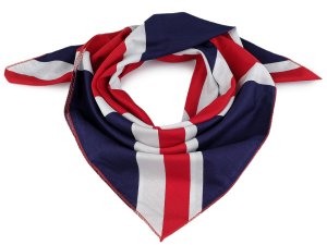 Bavlněný šátek vlajka 70x70 cm