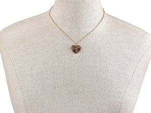 Náhrdelník z nerezové oceli srdce