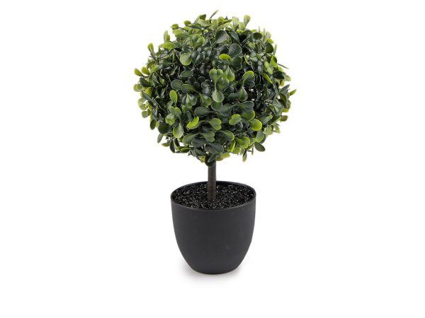 Umělý buxus v květináči