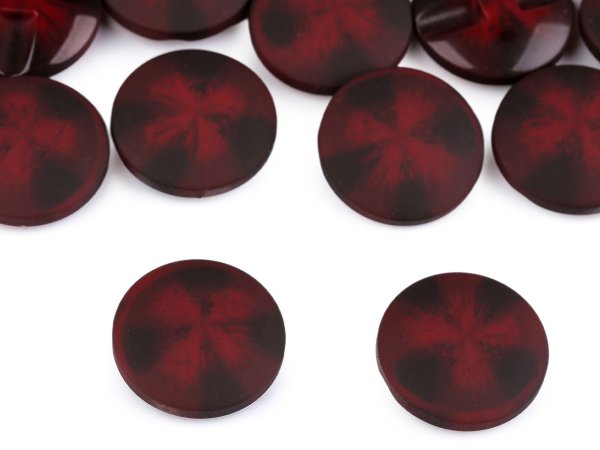 Knoflík kabátový, sakový - sametový efekt velikost 34", 40", 48"