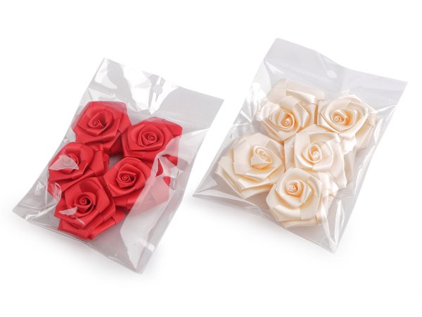 Saténová růže Ø50 mm