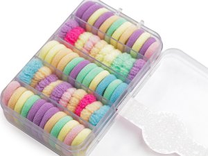 Gumičky do vlasů v boxu