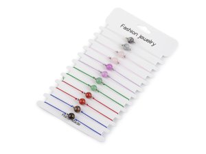 Náramek shamballa minerální korálek