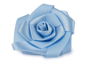 Saténová růže Ø70 mm