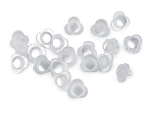 Knoflík květ perleťový velikost 22"