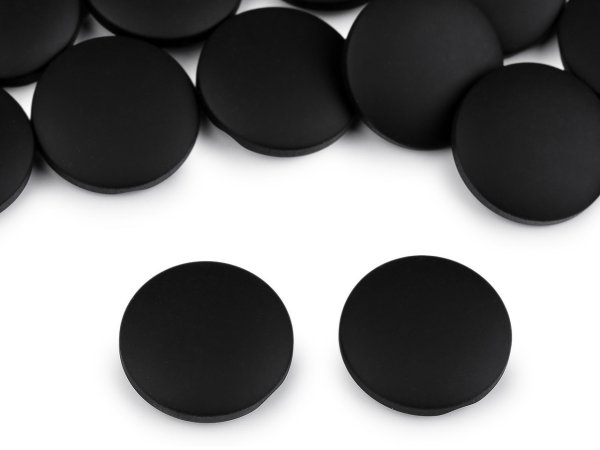 Knoflík kabátový, sakový - sametový efekt velikost 34", 40", 48"