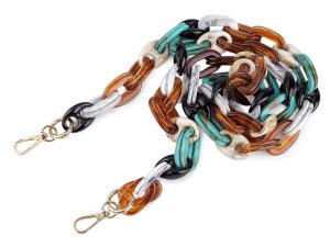 Řetěz na mobilní telefon s karabinami délka 120; 130 cm