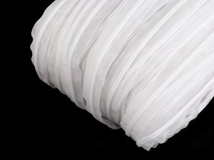 Zip spirálový skrytý No 3 transparentní metráž, na povlečení a šaty