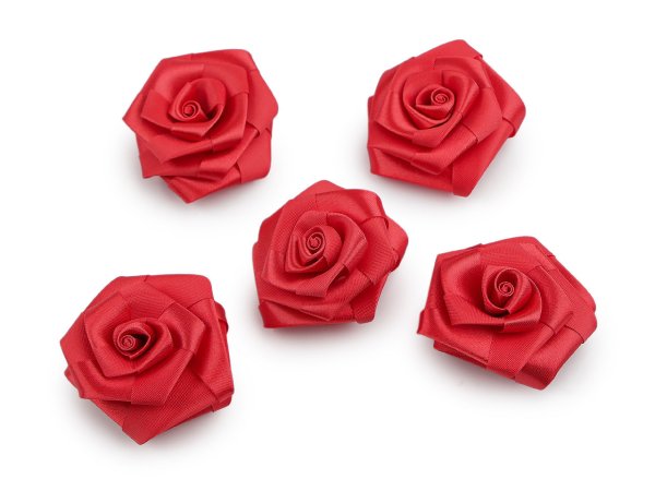 Saténová růže Ø50 mm