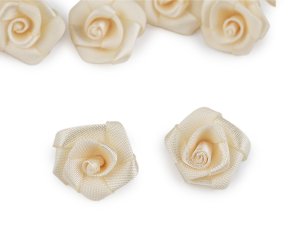 Saténová růže Ø15 mm