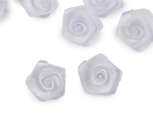 Saténová růže Ø15 mm