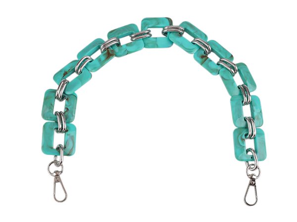 Ucho / řetěz / ozdoba na kabelku, délka 48 cm