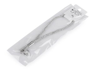 Kamínkový přívěsek / poutko na mobilní telefon, klíče s plastovou vložkou