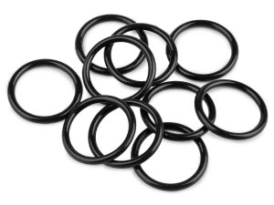 Plastový kroužek na záclony a obháčkování Ø30 mm