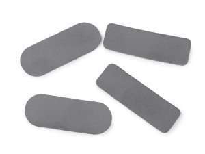 Reflexní nášivka na oděvy a doplňky