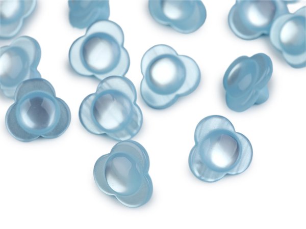 Knoflík květ perleťový velikost 22"