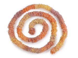 Jumbo mikroplyšové drátky na tvoření / výrobu zvířátek melír Ø20 mm délka 100 cm