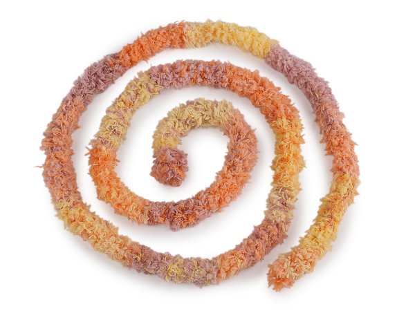 Jumbo mikroplyšové drátky na tvoření / výrobu zvířátek melír Ø20 mm délka 100 cm