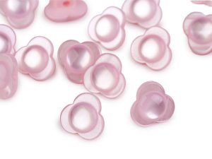 Knoflík květ perleťový velikost 22"