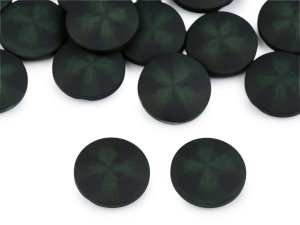 Knoflík kabátový, sakový - sametový efekt velikost 34", 40", 48"