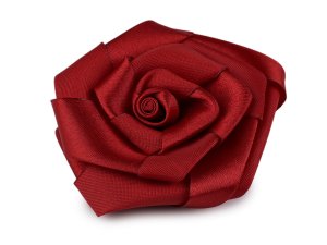 Saténová růže Ø70 mm