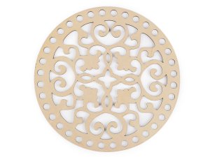 Víko na pletení / háčkování košíků Ø18 cm