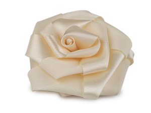 Saténová růže Ø70 mm