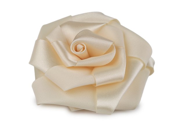 Saténová růže Ø70 mm