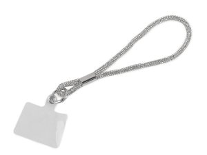 Kamínkový přívěsek / poutko na mobilní telefon, klíče s plastovou vložkou