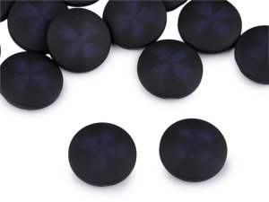 Knoflík kabátový, sakový - sametový efekt velikost 34", 40", 48"