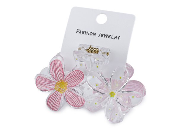 Skřipec do vlasů květy